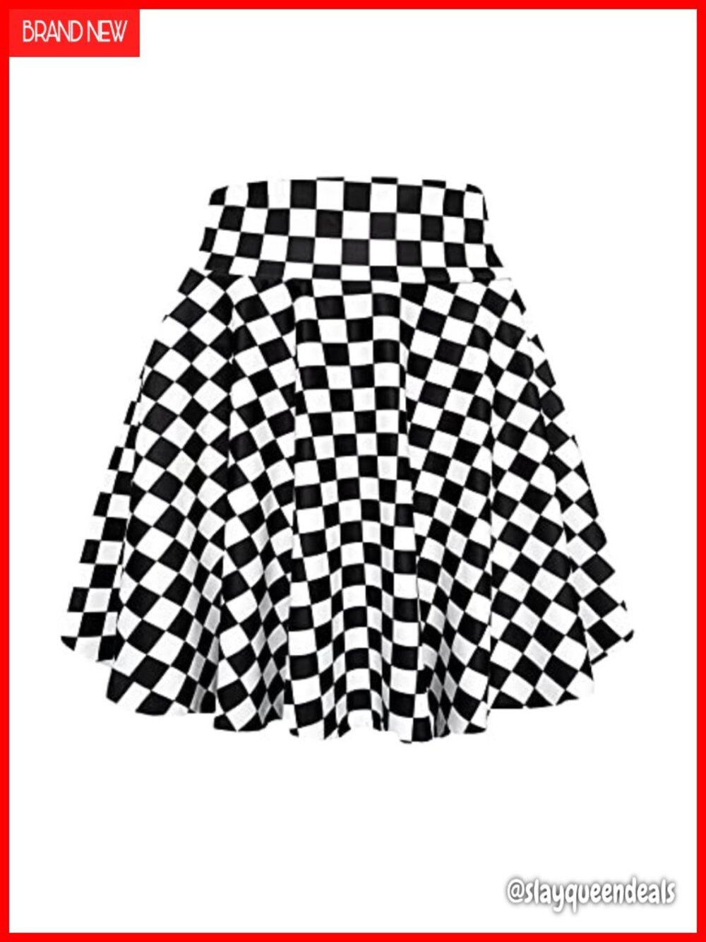 Women's High Waisted Mini Pleated Skater Skirt Polyester Cotton Flared A-Line